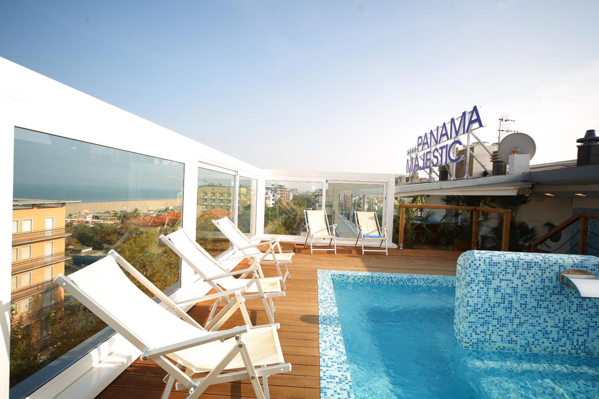 רימיני Hotel Panama Majestic מראה חיצוני תמונה